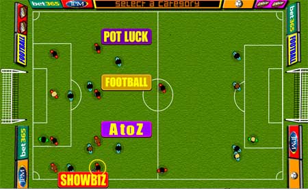 Football Quiz Virtual Pitch
