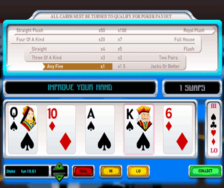 Hi Lo Poker Screenshot
