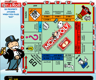 Monopoly On A Roll Screenshot