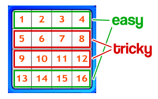 4 Play Hi Lo Bingo Lines