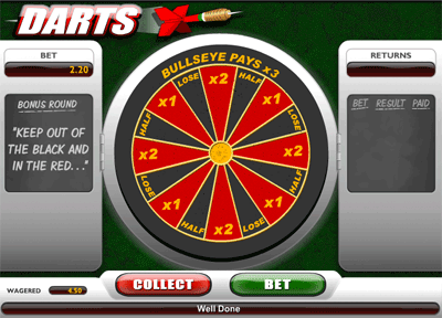 Darts Bonus Round