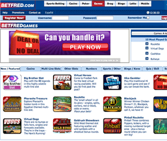 Betfred Screenshot